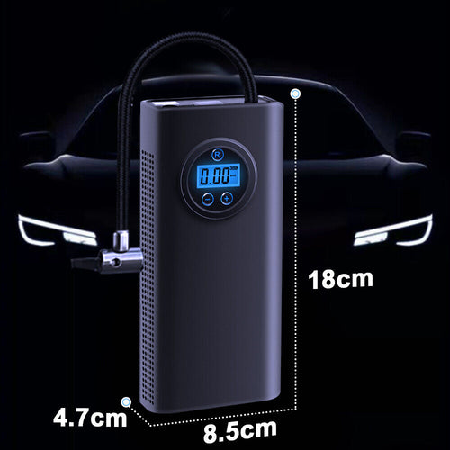 Portable Digital Air Pump Rechargeable Cordless Tire Inflator