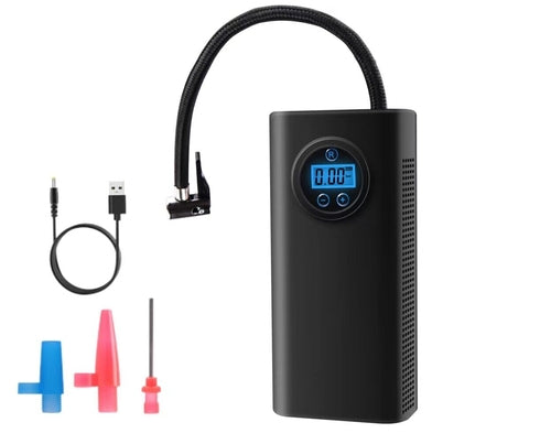 Portable Digital Air Pump Rechargeable Cordless Tire Inflator